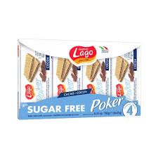 Lago Wafer S/Z Cacao Gr 180