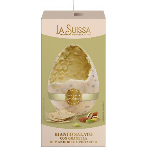 La Suissa Uovo Arricchito Altro Bianco Pistacchio 320G