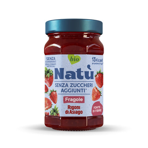 Natu Composta Senza Zucchero Fragole Gr.240