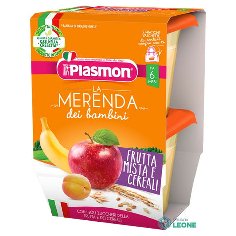 Plasmon merenda fruits et céréales gr 120x2
