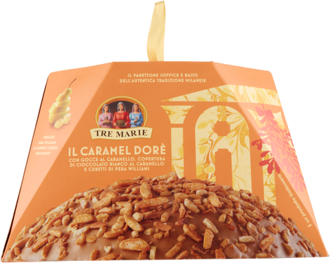 TRE MARIE PANETTONE CARAMEL DORE' 900 GR