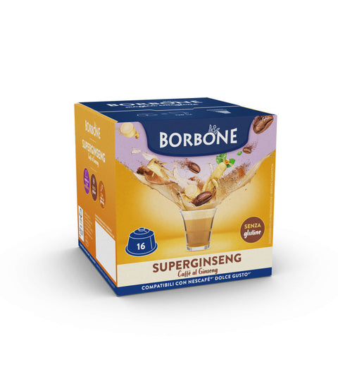 Super Ginseng Borbone Capsule compatibili NESCAFE' DOLCE GUSTO