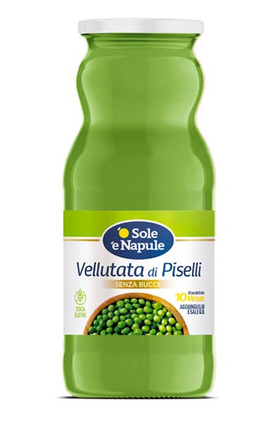 O Sun und Erbse samtige Napule
